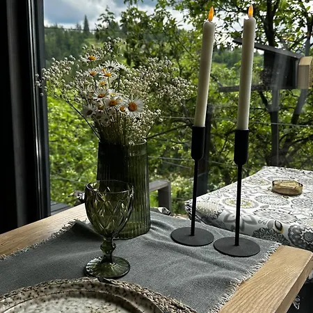 казковий дім та Garden два будиночки в горах з чаном-джакузі Slavske