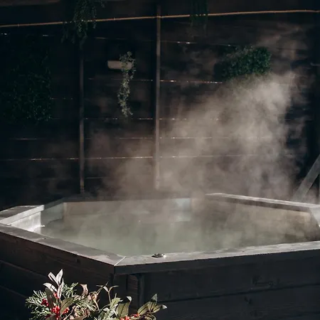 казковий дім та Garden два будиночки в горах з чаном-джакузі 펜션 슬랍스크